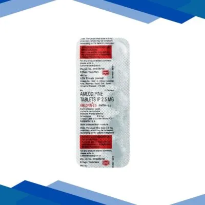 Amlopin 2.5mg Tablet 10’S