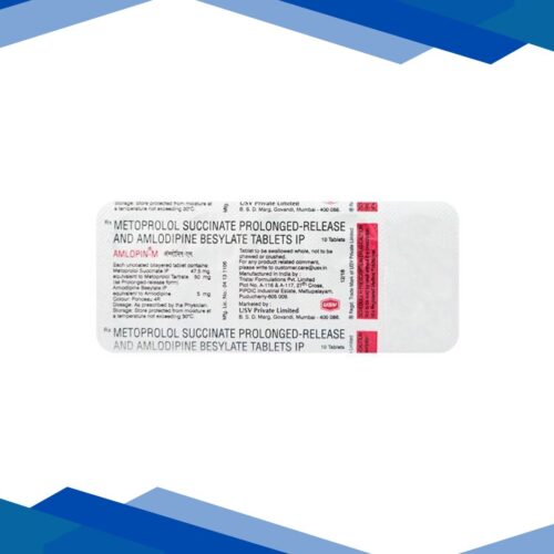 Amlopin M 50mg Tablet 10’S