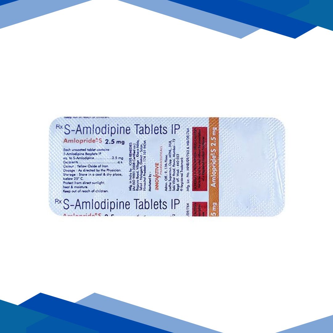AMLOPRIDE S 2.5 Tablet 10’s