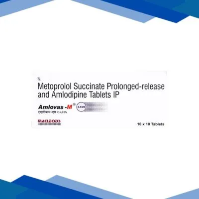 Amlovas M 2.5/25mg Tablet 10’S