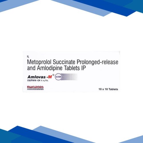 Amlovas M 2.5/25mg Tablet 10’S