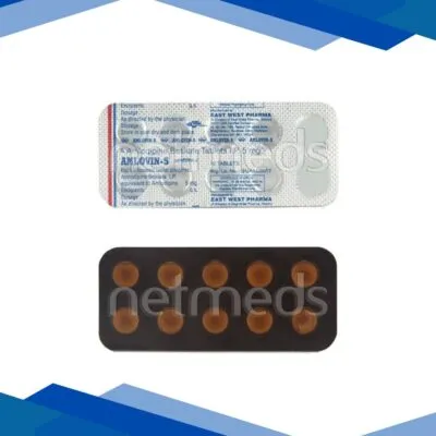 Amlovin 5mg Tablet 10’S