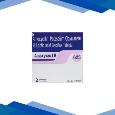 AMOXYVAC LB 625 Tablet 10’s
