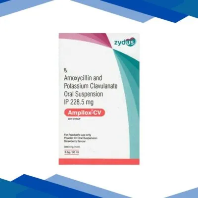 AMPILOX CV STRAWBERRY FLAVOUR Dry Syrup 30ml