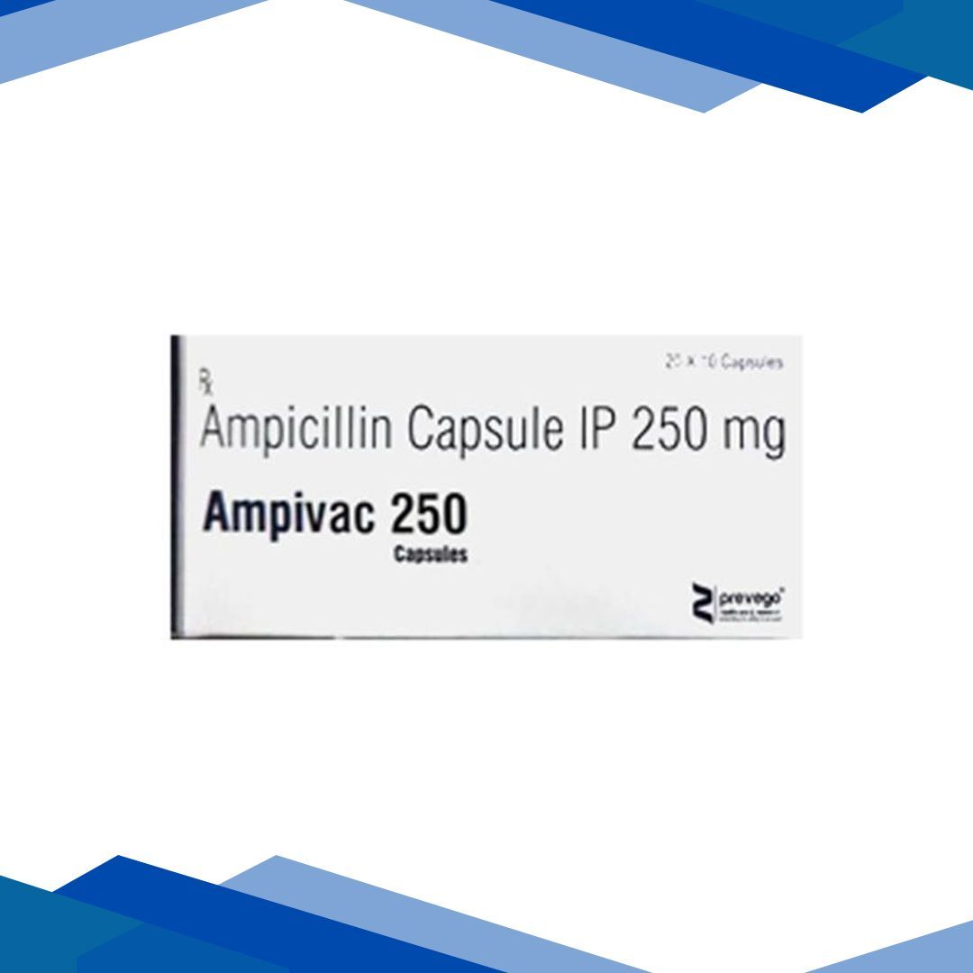 AMPIVAC 250 Capsule 10's