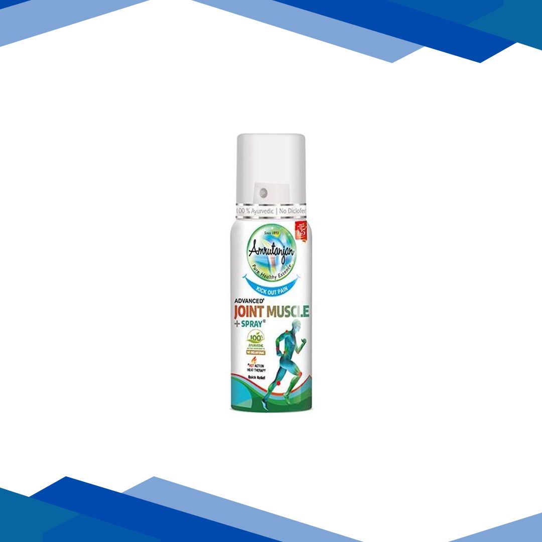 Amrutanjan Advanced Joint Muscle + Spray 80 gm
