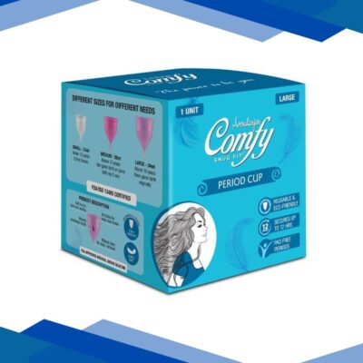 Amrutanjan Comfy Snug Fit Period Cup – Large 1’s