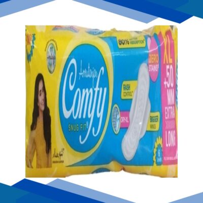 Amrutanjan Comfy Snug Fit Sanitary Pads – Dry XL 6’s