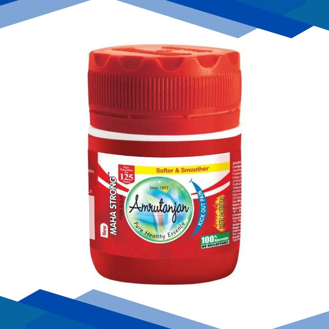 Amrutanjan Maha Strong Pain Balm 27.5ml