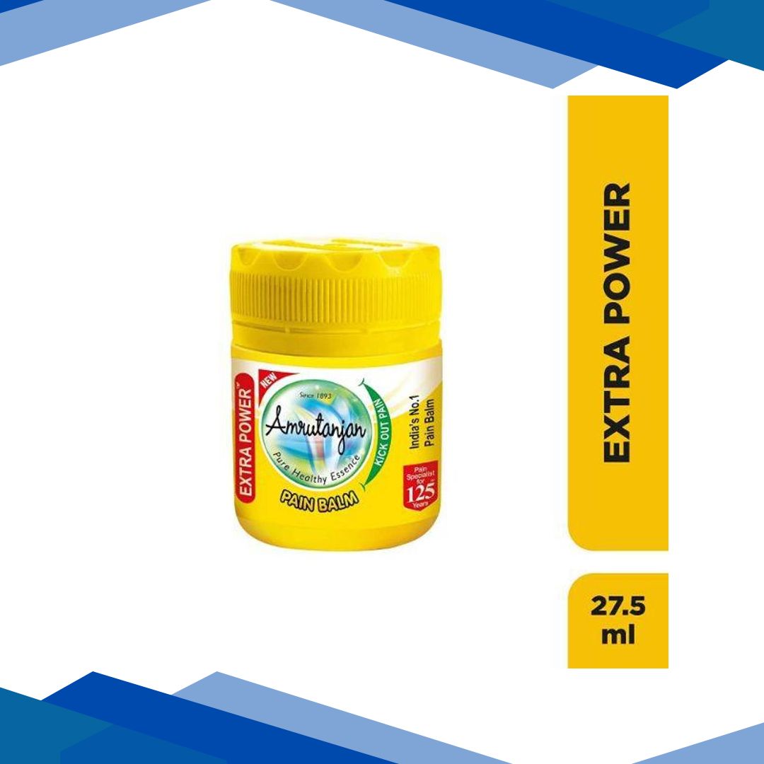 Amrutanjan Pain Balm – Extra Power 27.5 ml