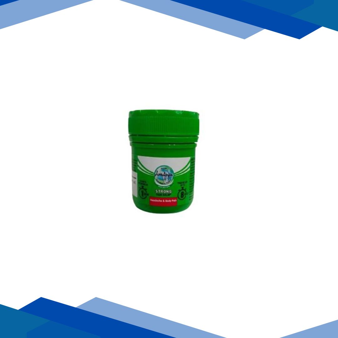 Amrutanjan Strong Pain Balm – Headache and Body Pain 27.5 ml