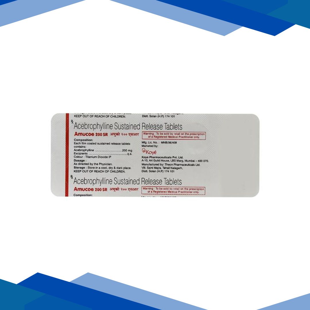 Amucoe 200 SR Tablet 10’S