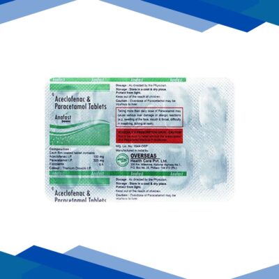 Anafast Tablet 10’S