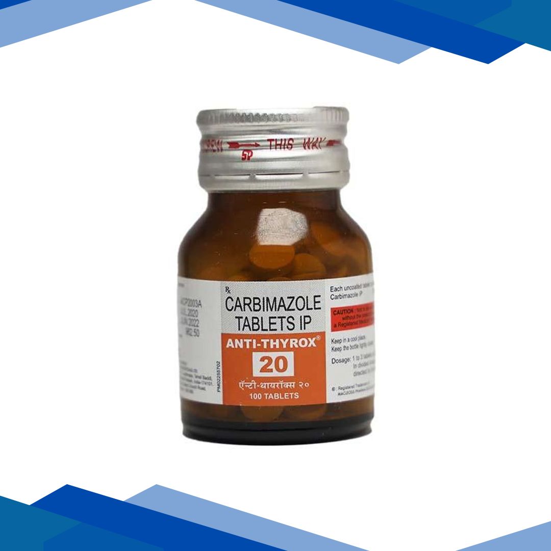 Anti Thyrox 20mg Tablet 100’S