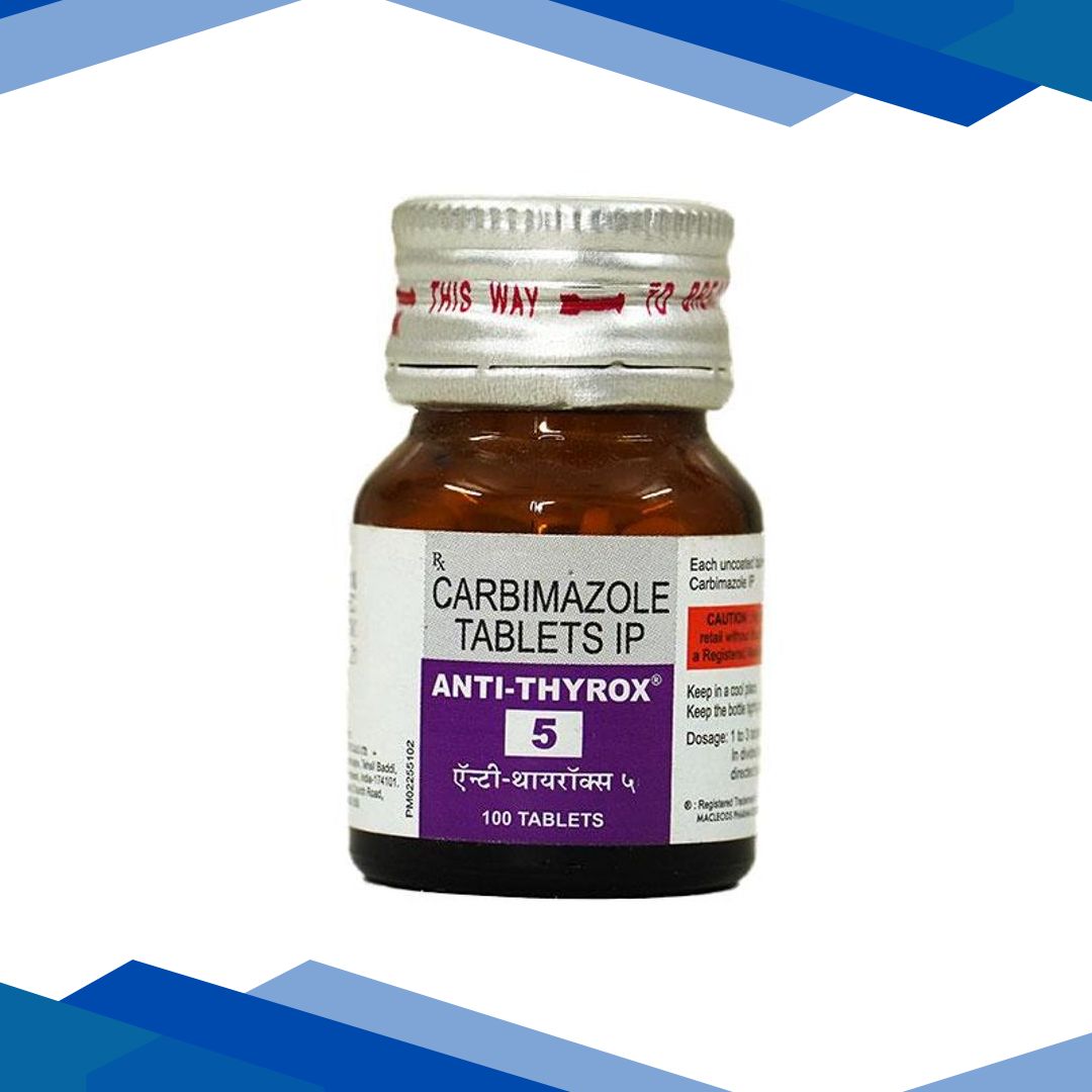 Anti Thyrox 5mg Tablet 100’S