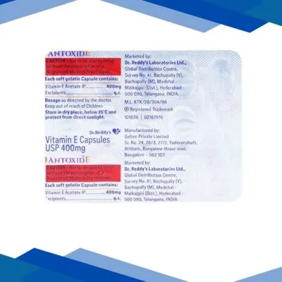 ANTOXID E Softgel Capsule 15’s