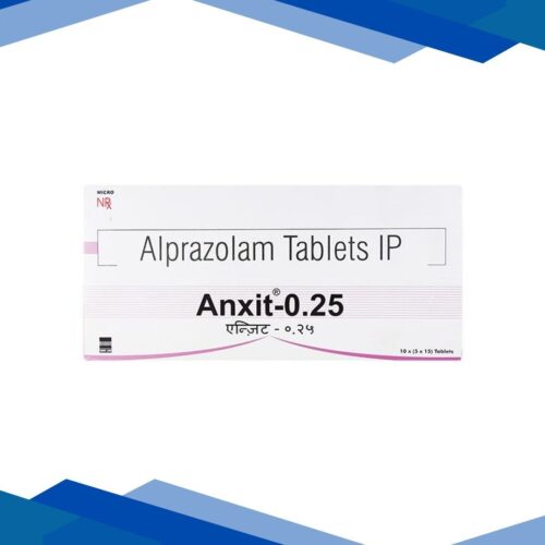 Anxit 0.25mg Tablet 15'S