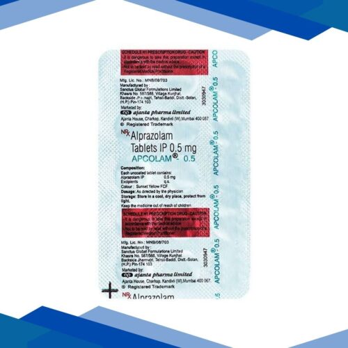 APCOLAM 0.5 Tablet 15's