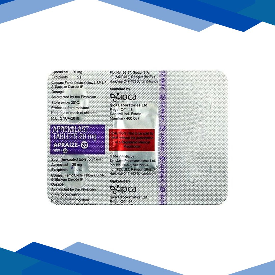 Apraize 20Mg Tablet 4’s