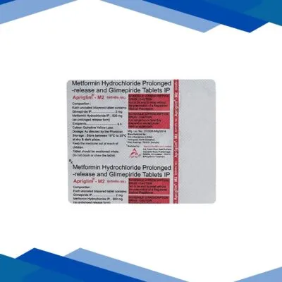 APRIGLIM M 2mg Tablet 15’s