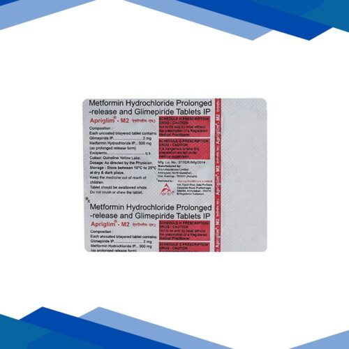 APRIGLIM M 2mg Tablet 15’s