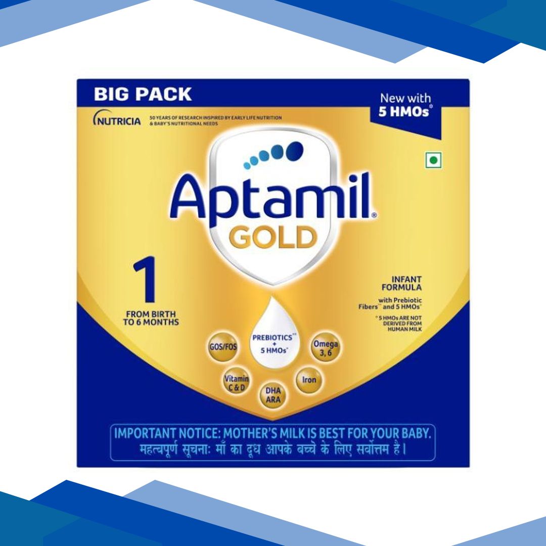 Aptamil Gold Infant Formula Stage 1 Powder (Upto 6 months) 1.2 kg