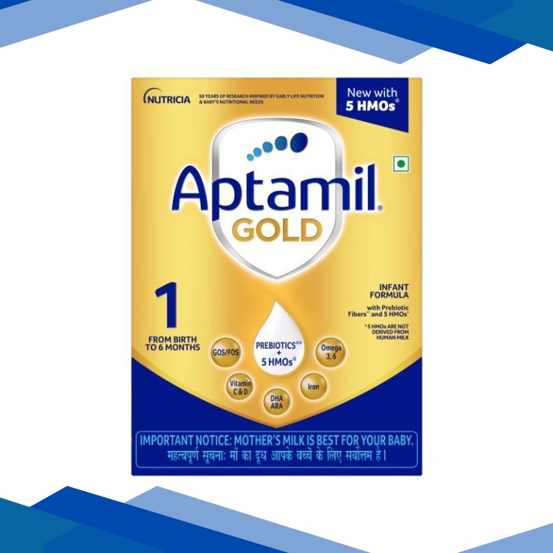 Aptamil Gold Stage 1 (Upto 6 Months) Powder (Refill Pack) 400 gm (se)