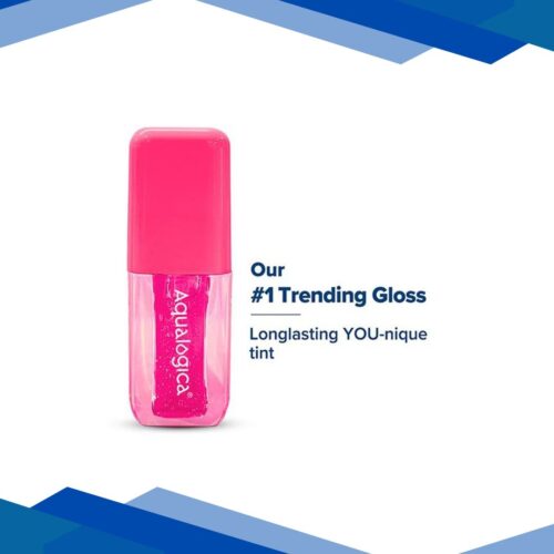 Aqualogica Plump + Pouty Li-PH Gloss – Watermelon Slice Lip Gloss with Strawberry and Hyaluronic Acid 5 ml
