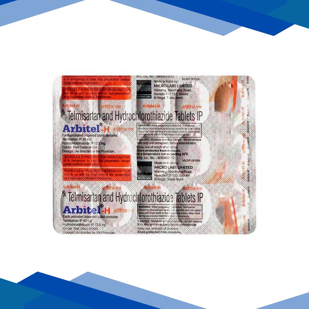 ARBITEL H 40mg Tablet 15’s