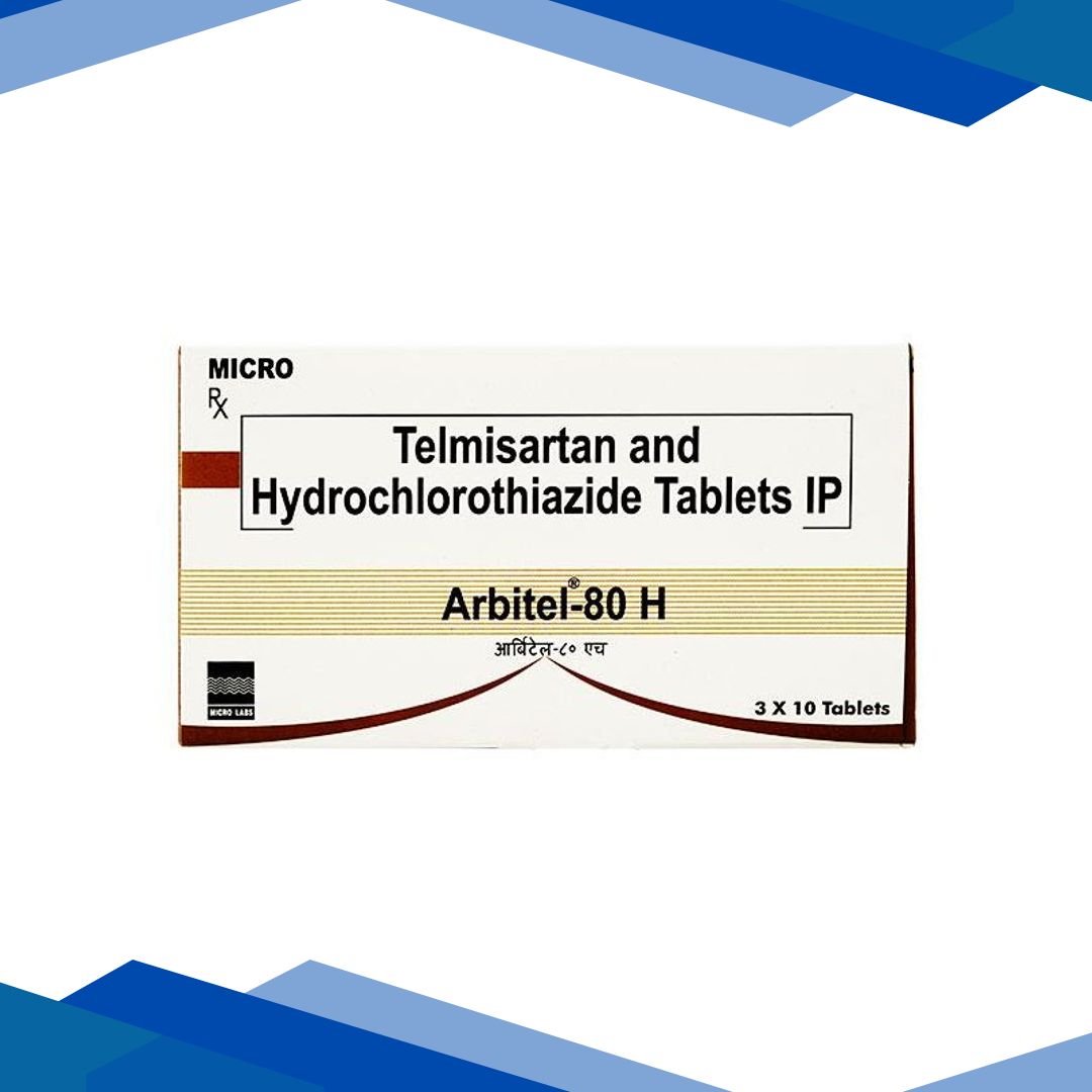 Arbitel H 80mg Tablet 10’S