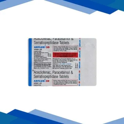 Arflur 3D Tablet 10’S