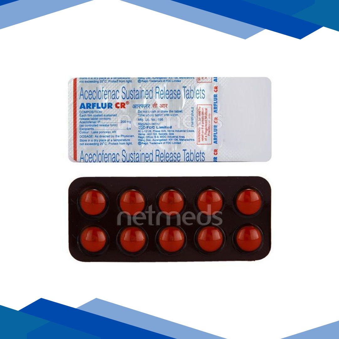 Arflur CR 200mg Tablet 10’S