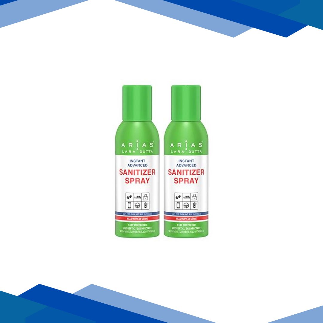 Arias Sanitizer Spray (Pack of 2 X 200 ml)