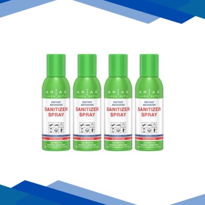 Arias Sanitizer Spray (Pack of 4 X 200 ml)