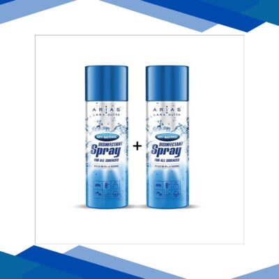 Arias Surface Disinfectant Spray (Pack of 2 X 600 ml)