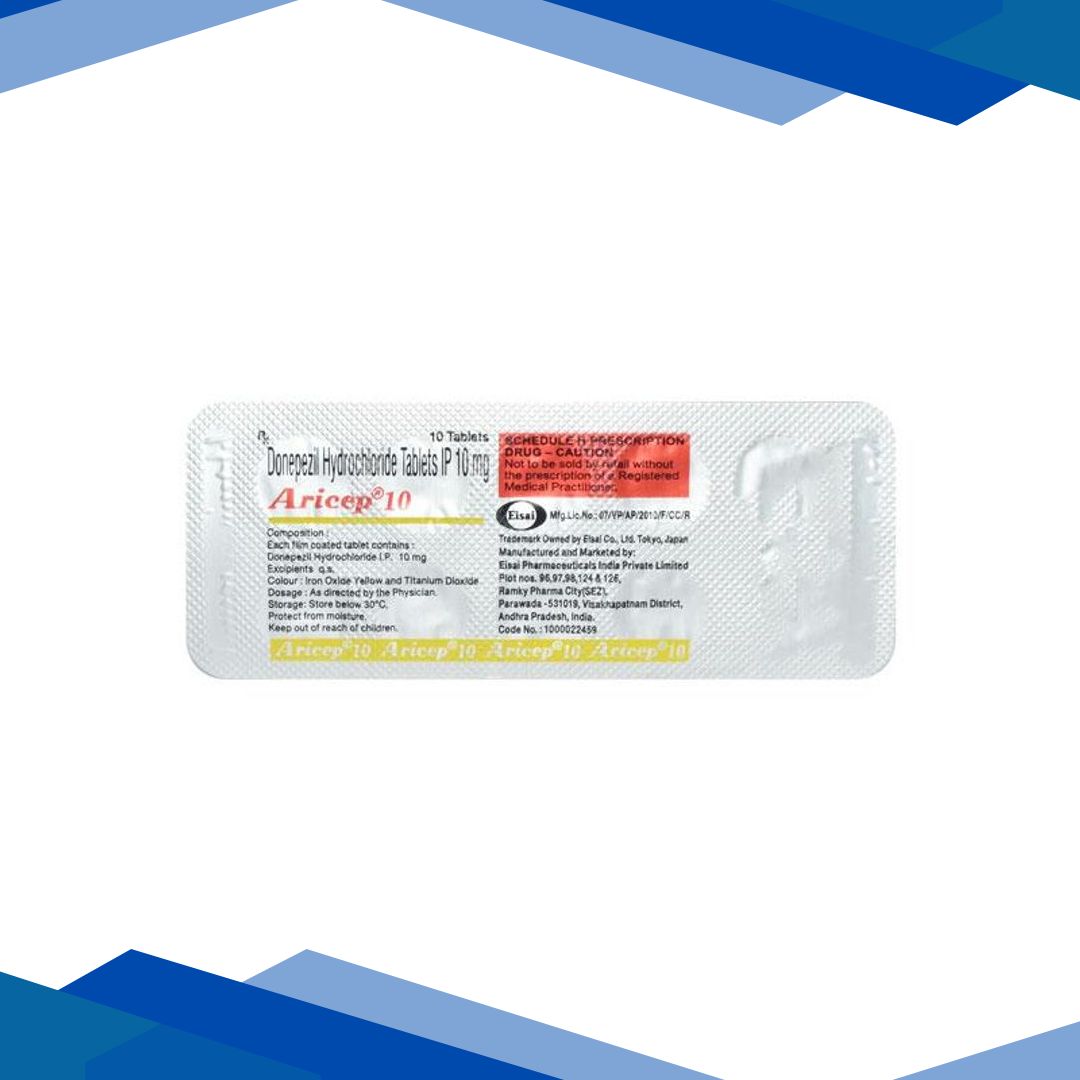Aricep 10mg Tablet 10’S