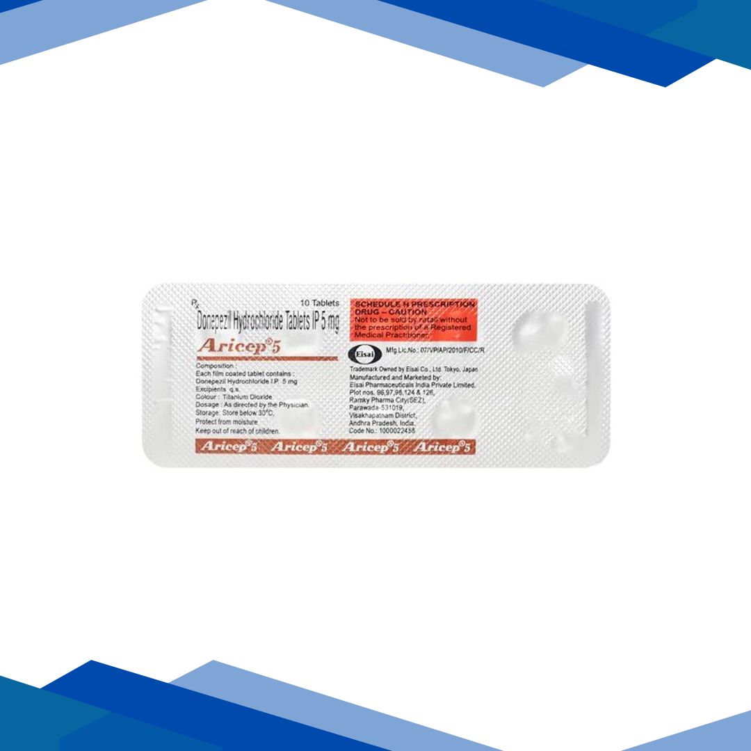 Aricep 5mg Tablet 10’S