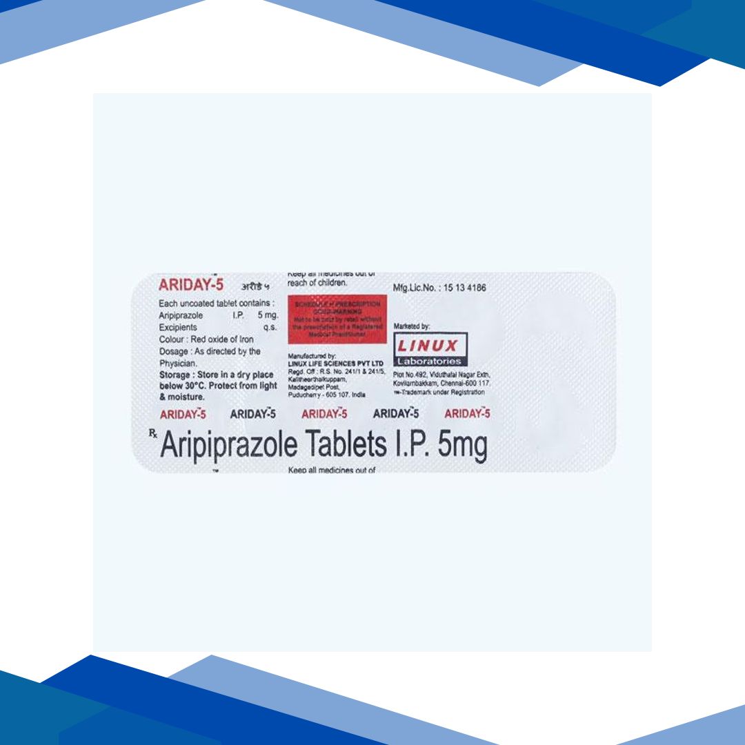 Ariday 5mg Tablet 10’S