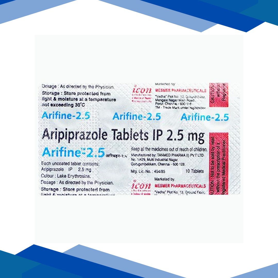 Arifine 2.5mg Tablet 10’S