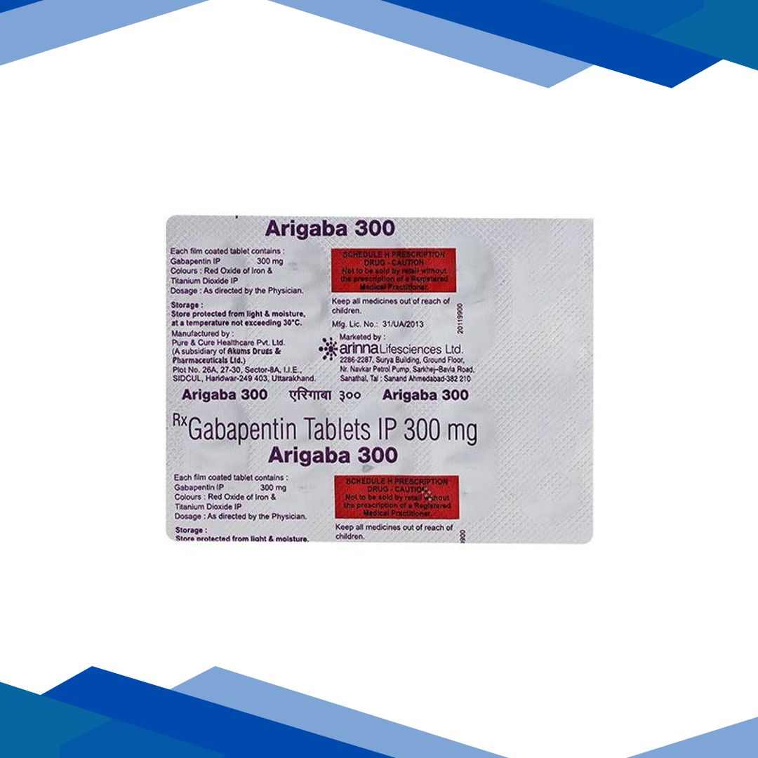 Arigaba 300mg Tablet 10’S