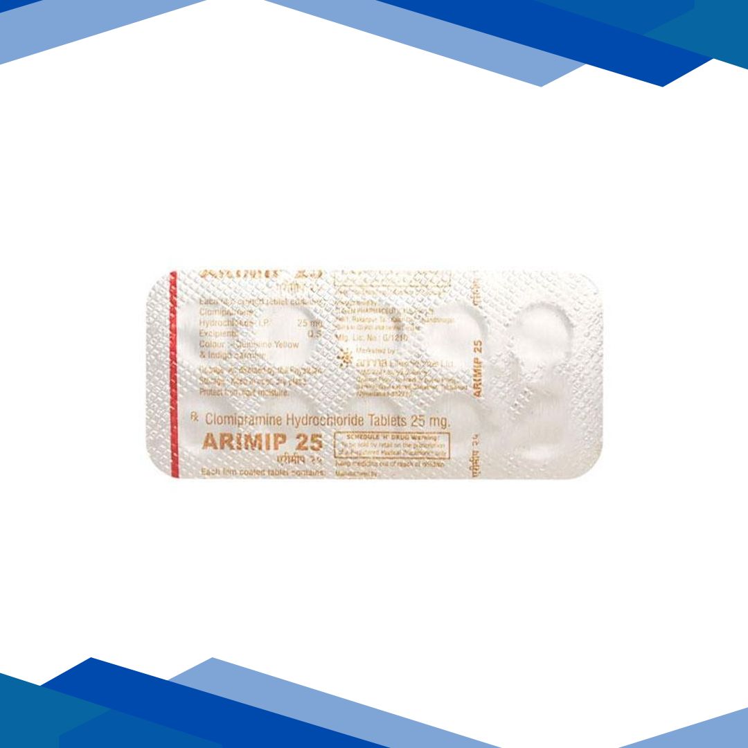 Arimip 25mg Tablet 10’S