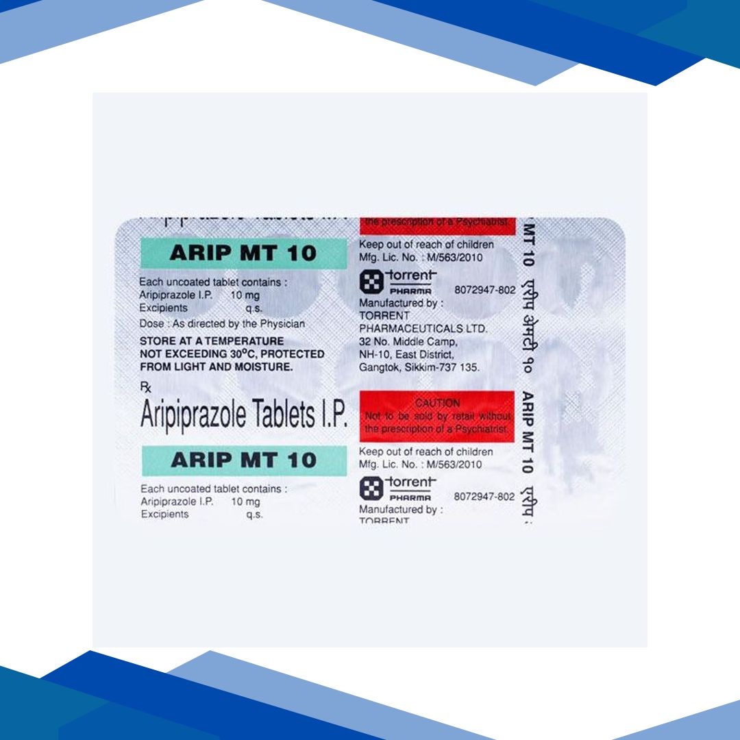 Arip MT 10mg Tablet 15’S