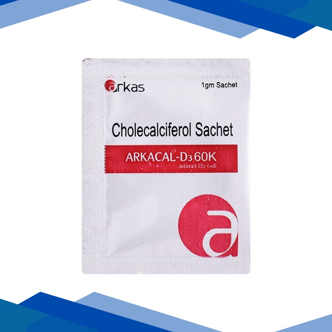 ARKACAL D3 60K Granules 1gm