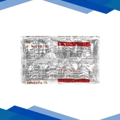 Arvast A 75mg Capsule 10’S