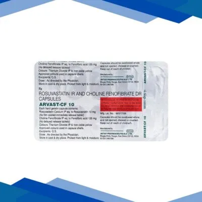 Arvast CF 10mg Capsule 10’S