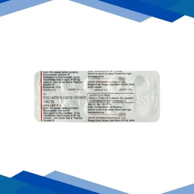 Arvast F 5mg Tablet 10’S