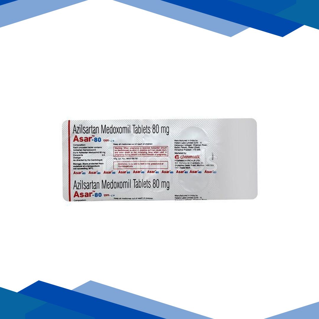 Asar 80mg Tablet 10’S