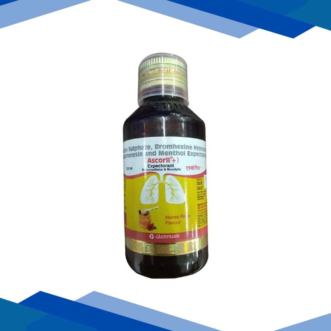ASCORIL + HONEY ROSE FLAVOUR Expectorant 120ml