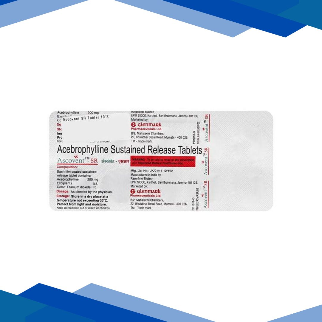 Ascovent SR Tablet 10’S