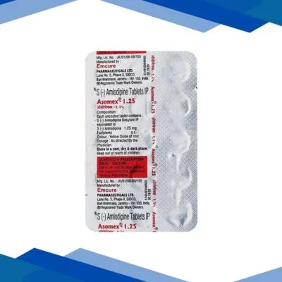 Asomex 1.25mg Tablet 15’S